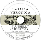 Blueberry Cheesecake Medium Roast Coffee (Single Serve K-Cup Pods) (Gourmet, Naturally Flavored, Whole Coffee Beans) (12 pods, ZIN: 571448)
