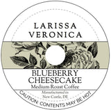 Blueberry Cheesecake Medium Roast Coffee (Single Serve K-Cup Pods) (Gourmet, Naturally Flavored, Whole Coffee Beans) (12 pods, ZIN: 571448)