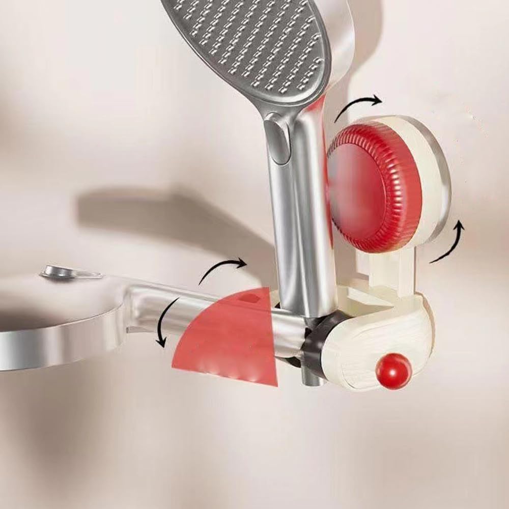 Suction cup shower holder household shower holder fixed artifact punch-free nozzle can be moved and adjusted.