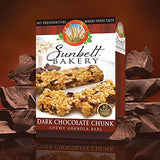 Sunbelt Bakery Dark Chocolate Chunk Chewy Granola Bars, 50-1.0 OZ Bars (5 Boxes)