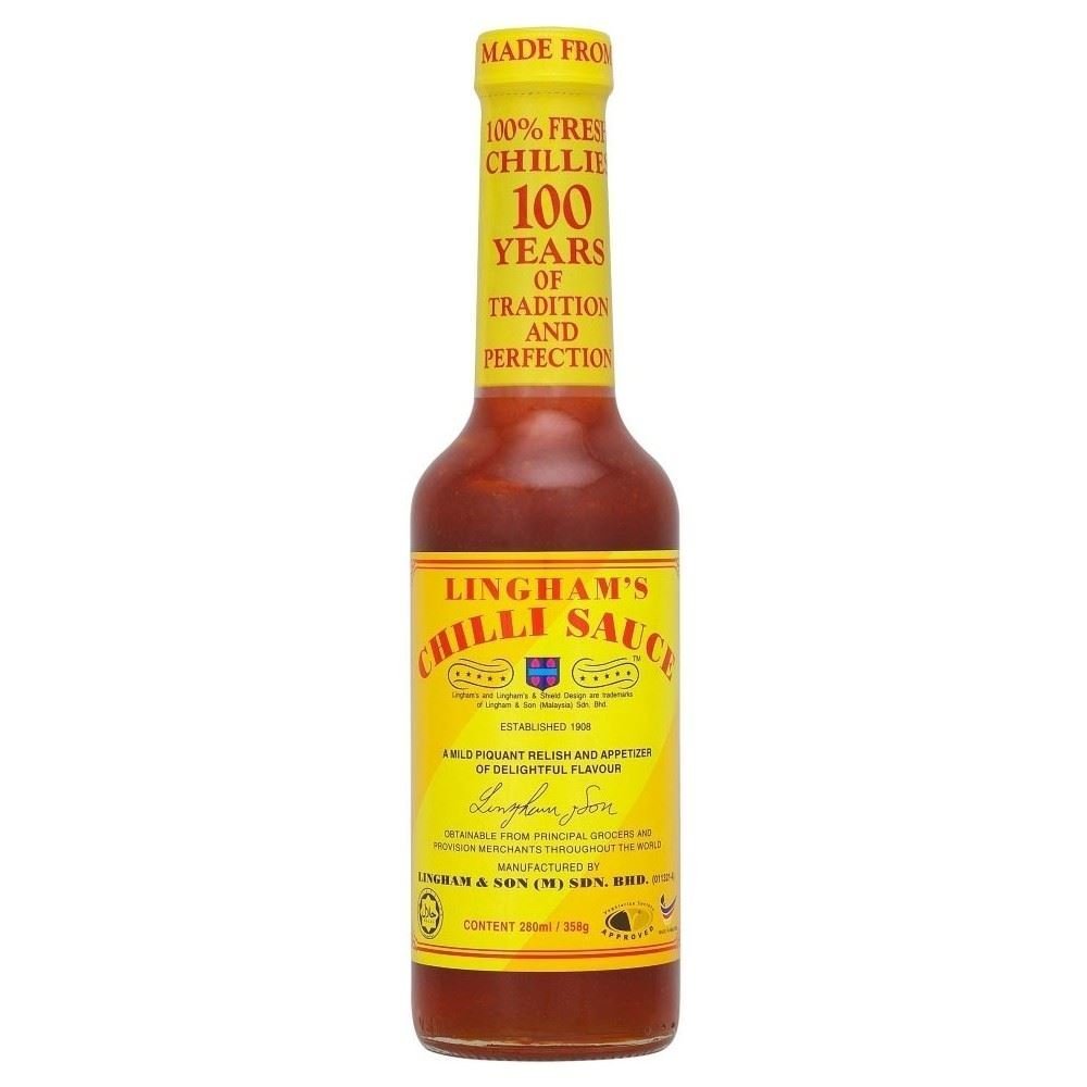 Lingham's Chilli Sauce (280ml) - Pack of 6