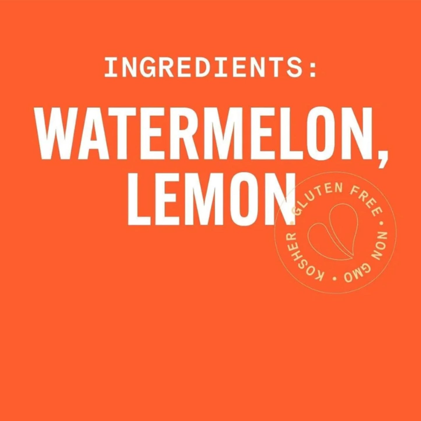 Pure Green Cold Pressed Juice - Pure Watermelon - Fresh Functional Blend with Watermelon and Lemon - Natural, Gluten Free, Non-GMO, No Artificial