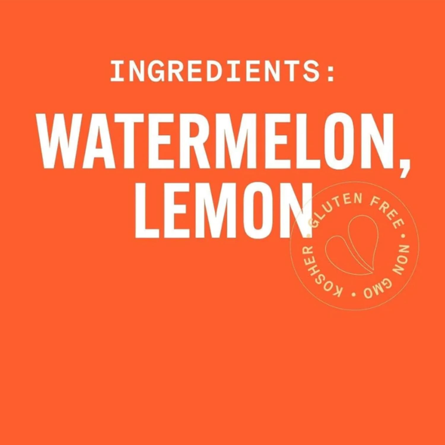 Pure Green Cold Pressed Juice - Pure Watermelon - Fresh Functional Blend with Watermelon and Lemon - Natural, Gluten Free, Non-GMO, No Artificial