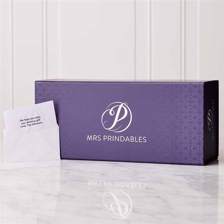 Mrs Prindables Springtime Swirls Caramel Apple 4-Pack