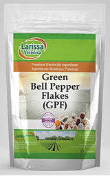 Green Bell Pepper Flakes (GPF) (16 oz, ZIN: 526034) - 3 Pack