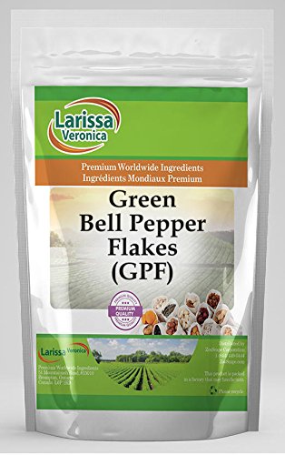Green Bell Pepper Flakes (GPF) (8 oz, ZIN: 526033) - 3 Pack