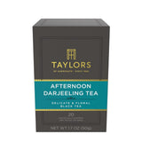 Taylors of Harrogate Afternoon Darjeeling, Black Tea, Individually Wrapped Bags 20 Count (Pack of 6), Delicate, Sweet & Floral, Caffeinated, Enjoy Hot