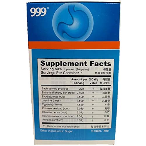 WEI-TAI "999” GRANULES 20g X 6 bags per box