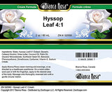 Bianca Rosa Hyssop Leaf 4:1 Cream (2 oz, ZIN: 520560) - 2 Pack