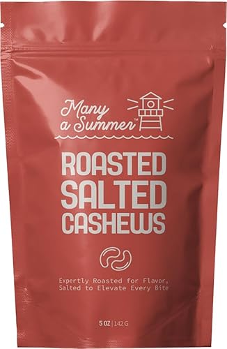 Many a Summer Roasted Salted Cashews - 5oz Resealable Pouch