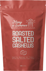 Many a Summer Roasted Salted Cashews - 5oz Resealable Pouch