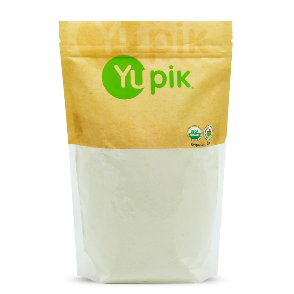 Yupik Organic Quinoa Flour, 2.2 lb (35.3 oz), USDA Certified, Gluten-Free, Non-GMO, Vegan, Kosher, Finely Ground from White Quinoa Seeds, White Flour