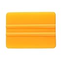 Sharpline Hard Card Squeegee, 4 inches Wide x 3 inches Long/Medium (Pumpkin) / Medium