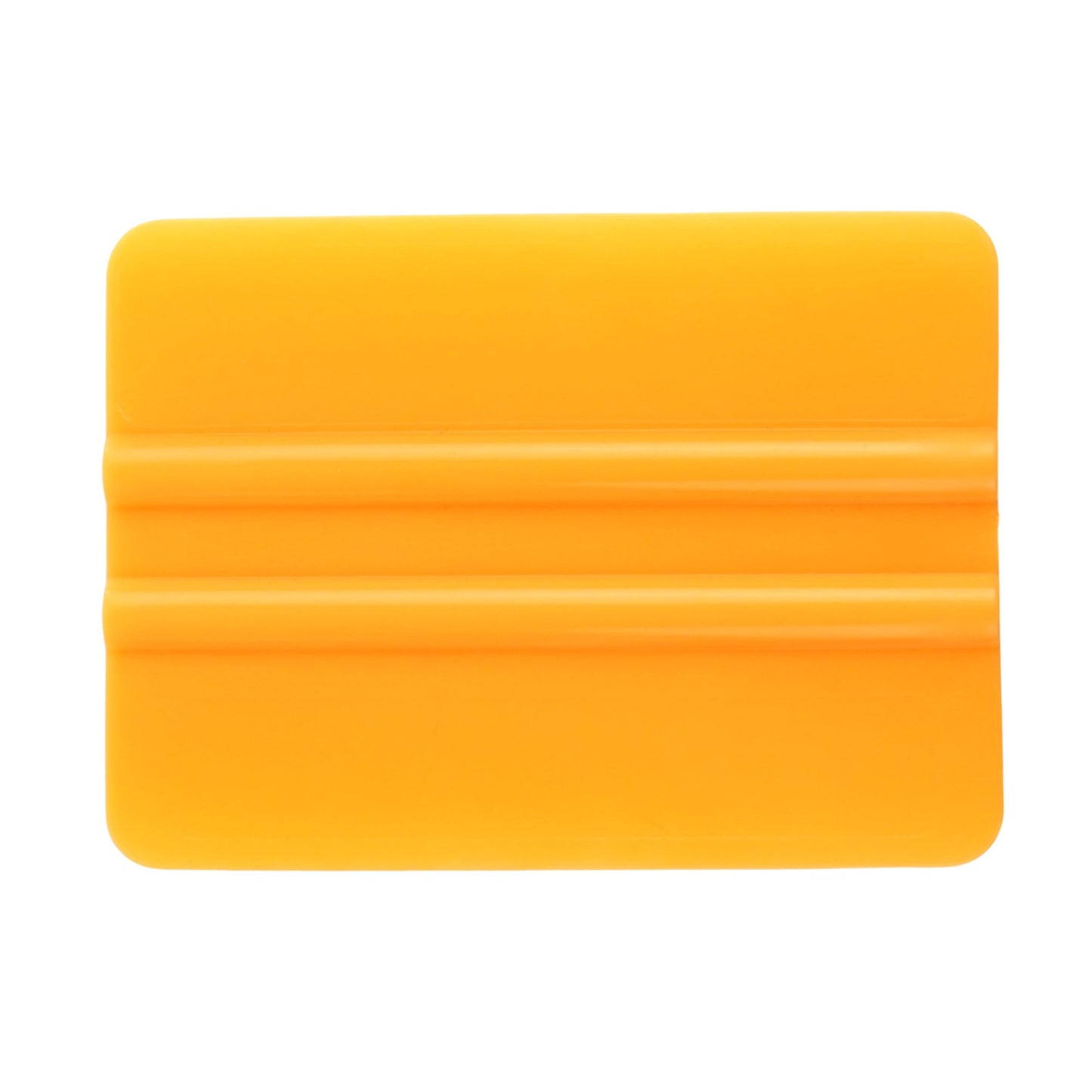 Sharpline Hard Card Squeegee, 4 inches Wide x 3 inches Long/Medium (Pumpkin) / Medium