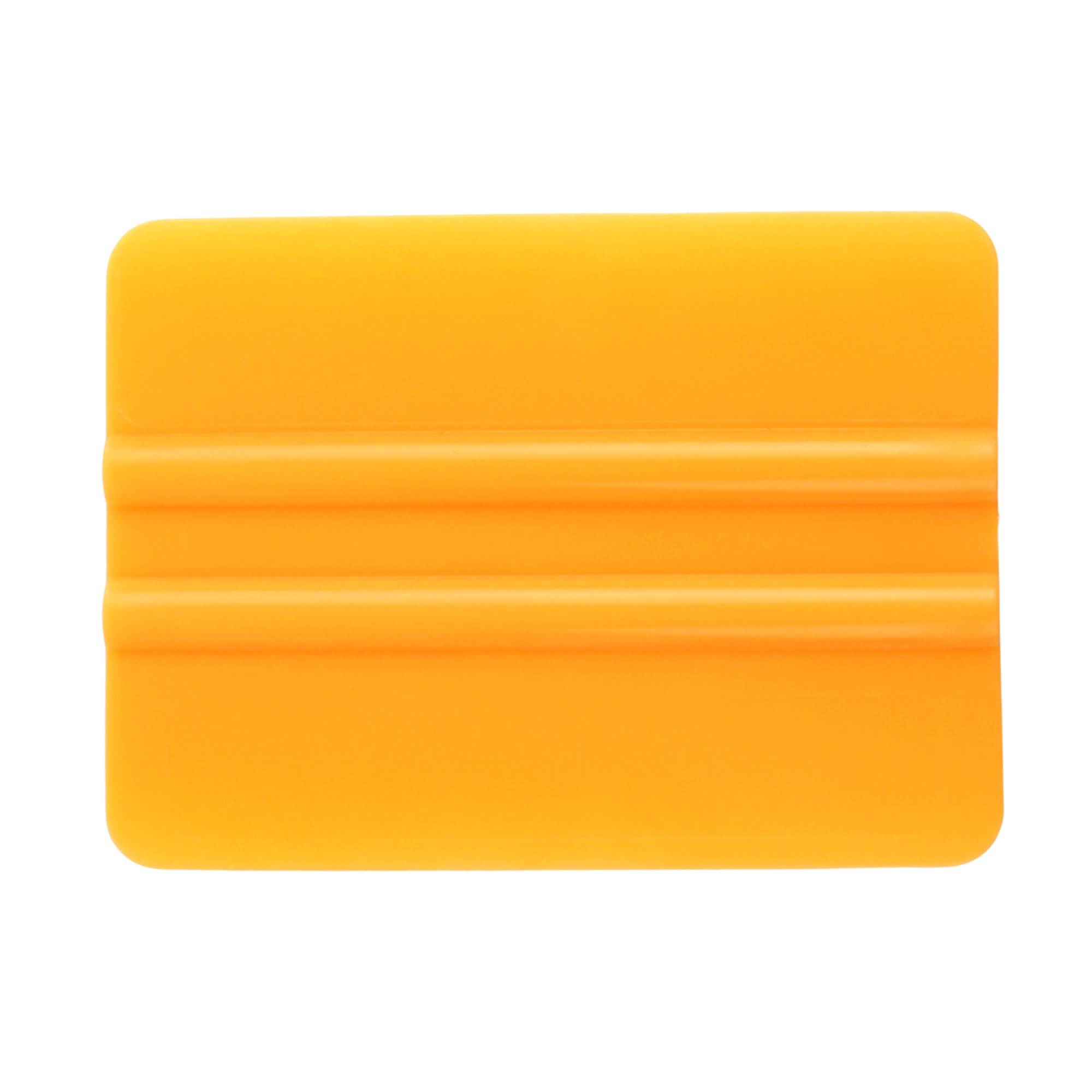Sharpline Hard Card Squeegee, 4 inches Wide x 3 inches Long/Medium (Pumpkin) / Medium