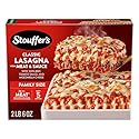 Stouffer's Classic Lasagna with Meat and Sauce, Family Size, Easy Frozen Dinners, Meat Lasagna, Oven Ready, Family Frozen Meals