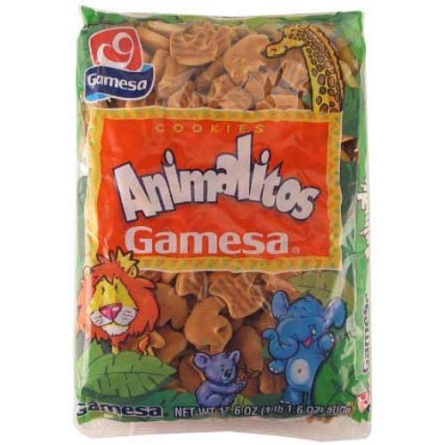 New 318559 Gamesa Animalitos 16 Oz (12-Pack) Cookies Cheap Wholesale Discount Bulk Snacks Cookies Boys