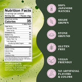 The Harmony Matcha Lavender (10 Sticks) Premium Japanese Matcha Powder, Rich in Antioxidants & L-Theanine, Sweetened with Organic Sugar, No