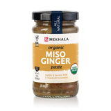 Mekhala Organic Miso Ginger Cooking Paste. VEGAN. GLUTEN-FREE. Sauce for Marinade, Stir Fry, Vegetables (3.53oz) (Pack of 1)