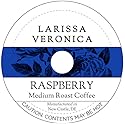 Raspberry Medium Roast Coffee (Single Serve K-Cup Pods) (Gourmet, Naturally Flavored, Whole Coffee Beans) (12 pods, ZIN: 574328) - 2 Pack