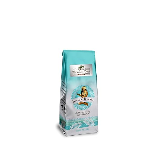 Hawaiian Paradise Coffee Ground - Medium Roast -100% Arabica Coffee Premium Rich Flavored Bold Signature Brewed Coffee from the Finest Beans (Paradise