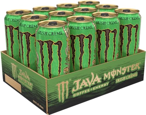 Java Monster Irish Crème, Coffee + Energy Drink, 15 Ounce