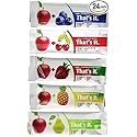 That's It Fruit Bars, 6 Flavors Variety Pack (Pack of 48)