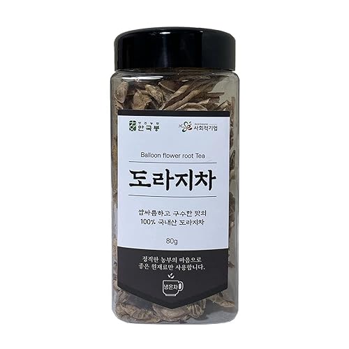 Korean Roasted Balloon Flower Root Tea Doraji 70 g / 2.5 oz [??? ????] Bellflower