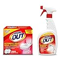 Iron Out Automatic Toilet Bowl Cleaner, 6 Tablets, and Rust Stain Remover Gel Spray