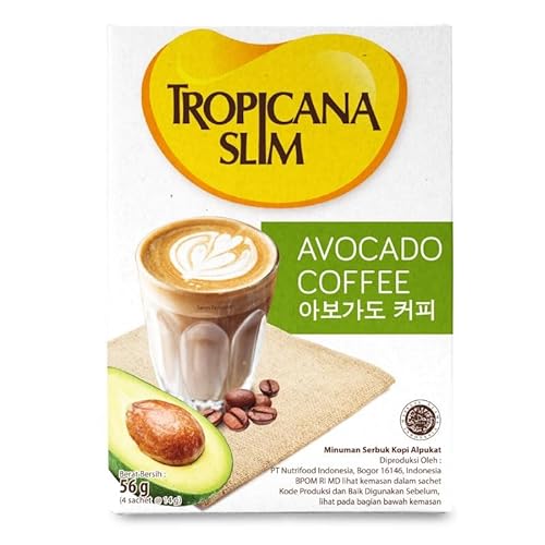 Tropicana Slim Avocado Coffee 4-ct, 56 gram (1 box)