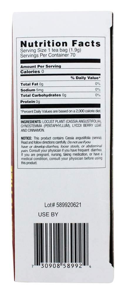 Body Breakthrough Trim-Maxx Herbal Dieter's Tea Cinnamon Stick - 70 Tea Bags, 4.94 oz