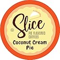 Slice Coffee Flavored Coffee, Pie for Keurig K Cup Brewers, Coconut Cream, 40 Count (Pack of 1)