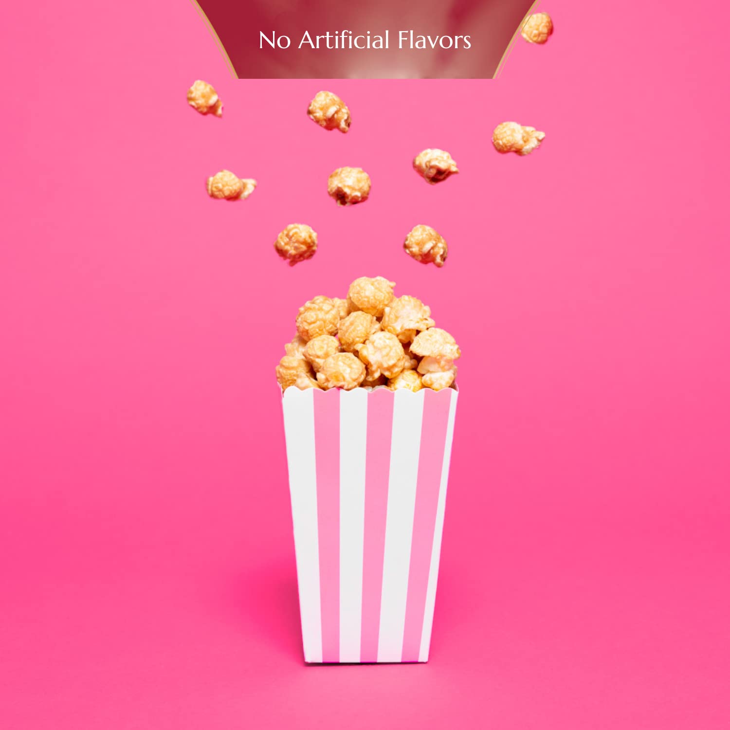Almond Roca Butter Toffee Flavored Popcorn - 5oz Snack Bag - Sweet Crunchy Kettle Popped Popcorn with Buttery Toffee & Almonds - Gluten Free Snacks