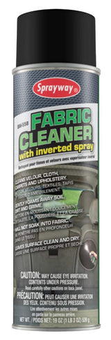 Sprayway SW558 Fabric Cleaner With Inverted Spray, 19 oz