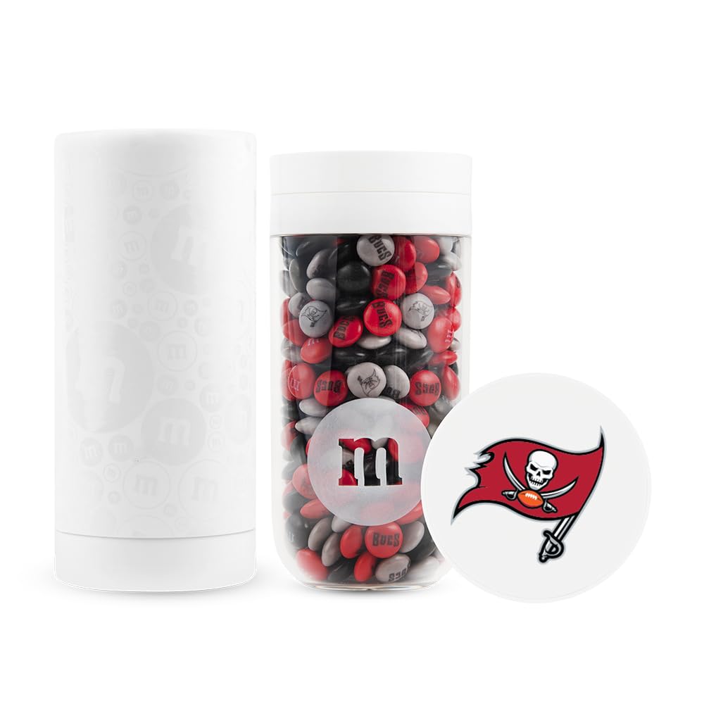M&M'S NFL Tampa Bay Buccaneers Milk Chocolate Gift Jar, 12.7 oz