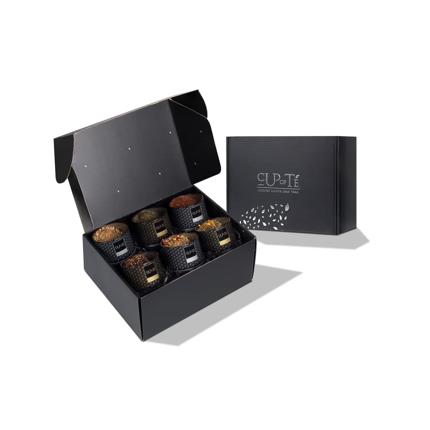 Cup Of Té Luxe, Cha Cha Chai, Curated Organic Tea Gift Set, English Breakfast Tea, Loose Leaf Tea, Decaf Tea, Organic Tea Set, 6 Ethically Sourced