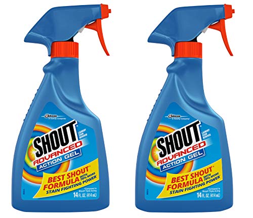 Shout Advanced Action Gel, 14 Ounces (2 Pack)