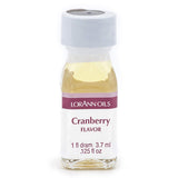 LorAnn Cranberry SS Flavor Flavor, 1 dram bottle (.0125 fl oz - 3.7ml - 1 teaspoon)