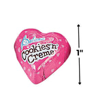 Palmer Cookies & Cream Heart Chocolates (Pack of 1128) - Sweet & Delicious Treats - Perfect for Valentine's Day, Christmas, Birthdays & More