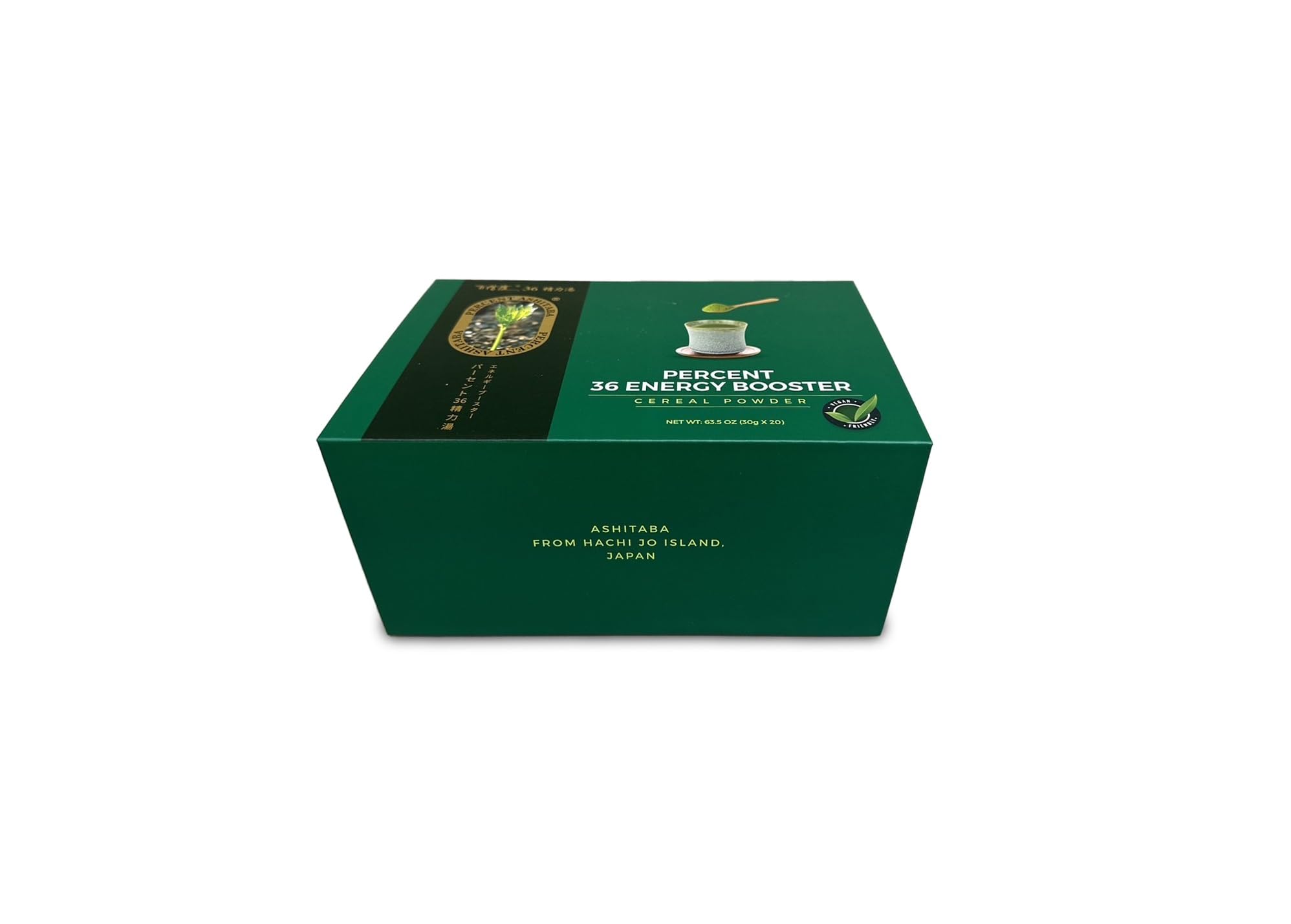 Percent Ashitaba 36 Energy Booster Net Wt 63.5 Oz (30g X 20)
