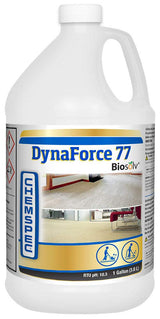 Chemspec Dynaforce 77 with Biosolv, Professional Carpet Cleaning Detergent for Commercial and Residential Carpet, 1 Gal (C-LF771G)