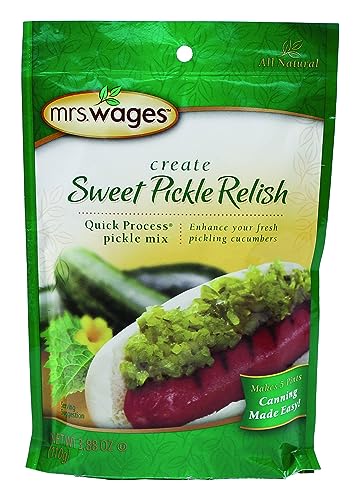 Precision Foods Mrs. Wages Quick Process Sweet Pickle Relish Mix, 3.88 Ounce