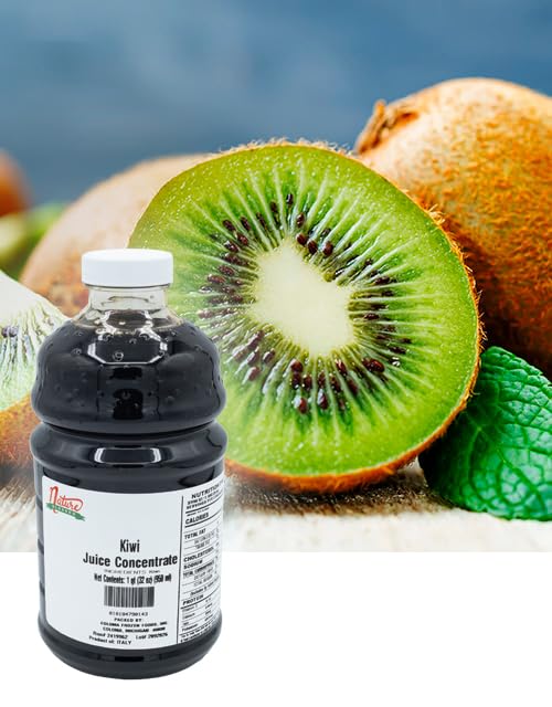 Nature Blessed 100% Pure Kiwi Fruit Juice Concentrate - 4 Quarts (4/32 fl oz bottles), Great for Home Vintners, Brewing Beer, Cider, Spirits