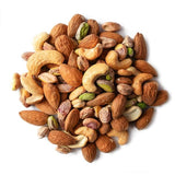 Food to Live Organic Dry Roasted Nut Lovers Mix, 4 Pounds - Oven Toasted Pistachios, Almonds and Cashews Blend. No Salt Added. Trail Snacks for Adults