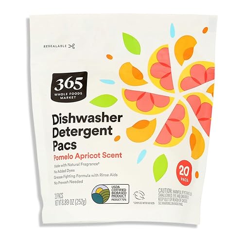 365 by Whole Foods Market Pomelo Apricot Dish Pacs 20 Count, 8.89 OZ