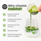 PureChimp Ceremonial Grade Matcha Powder 1.75oz. Pure Japanese Matcha Ceremonial Grade Tea, Shade-Grown in Kagoshima. Antioxidant-Rich Green Tea