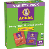 Annie's Organic Bunny Fruit Flavored Snacks, Summer Strawberry and Berry Patch Variety Pack, 42 Ct, 29.4 oz