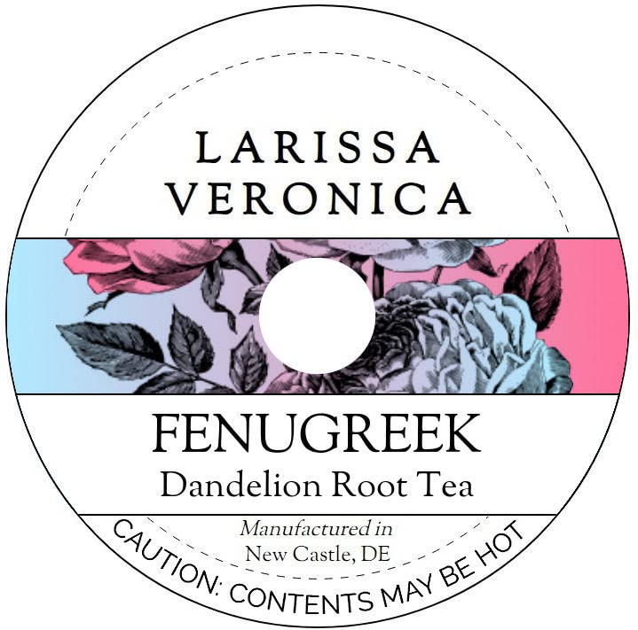 Fenugreek Dandelion Root Tea (Single Serve K-Cup Pods) (12 pods, ZIN: 572707) - 3 Pack