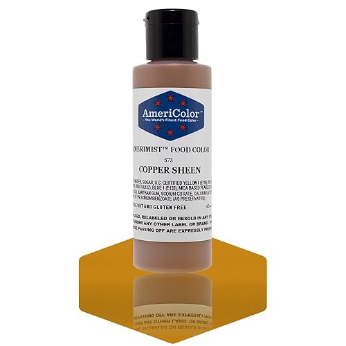 AmeriColor Amerimist Airbrush Color 4.5 Ounce, Copper Metallic Sheen