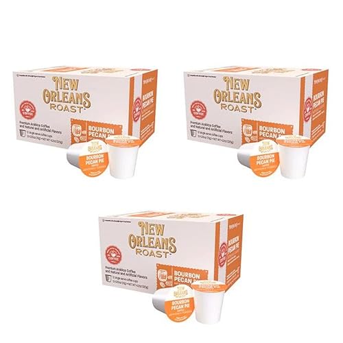 New Orleans Roast - Bourbon Pecan 12ct Single Serve (Pack of 3)